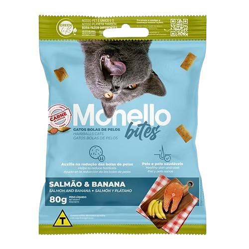 monelo bites bolas de pelo