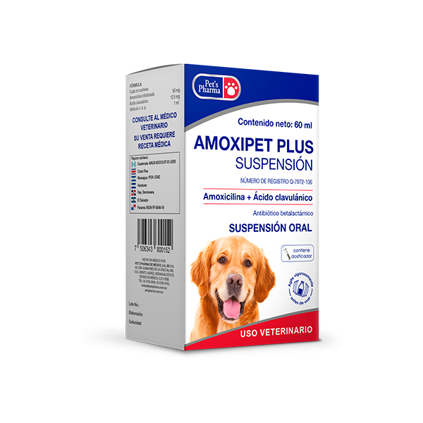 AMOXIPET PLUS SUSPENSIÓN - 60ML