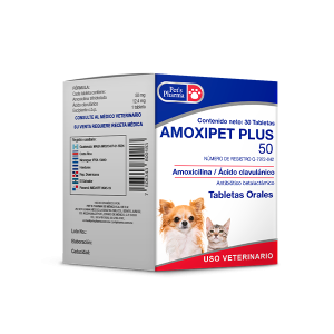 AMOXIPET PLUS 50 - 30 TBL