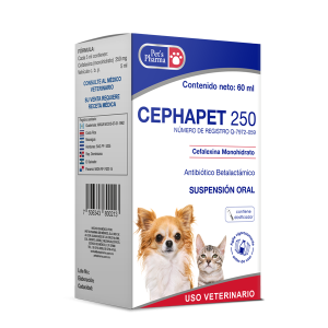 CEPHAPET 250 - 60 ML