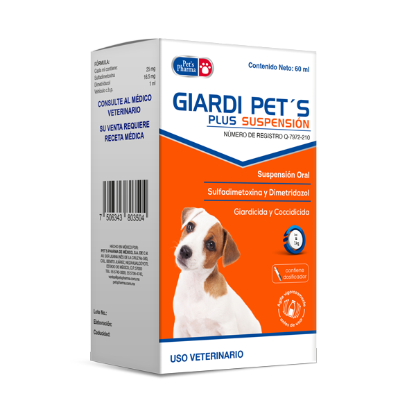 GIARDI PET’S PLUS SUSPENSIÓN - 60 ML