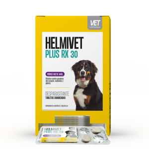 Helmivet Plus Rx 30 Blister de 2 Tabs