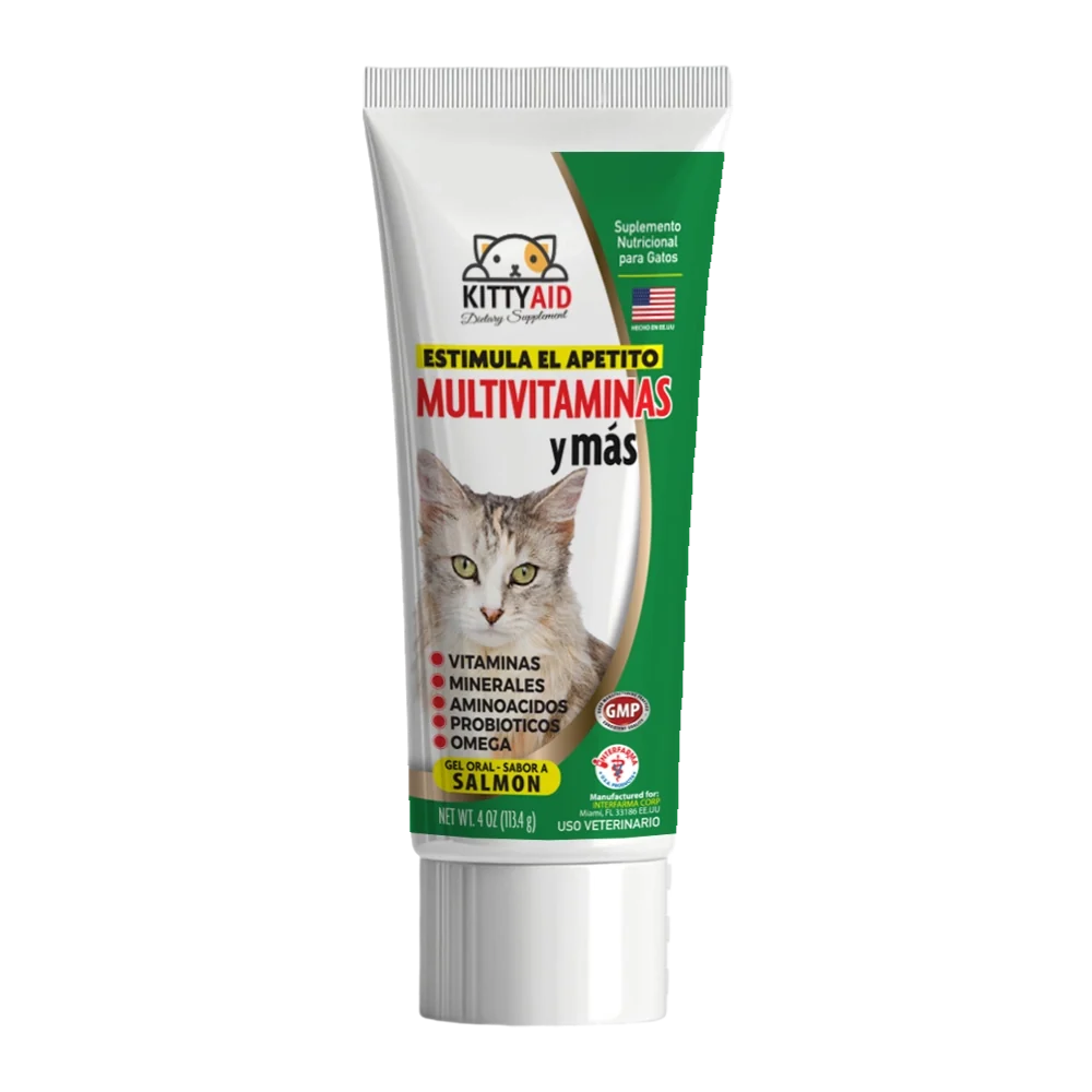 Multivitaminas & más Gatos KittyAid - 4oz