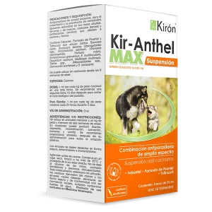 KIR-ANTHEL MAX SUSPENSIÓN - DESPARASITANTE PERRO