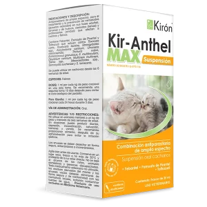 KIR-ANTHEL MAX Suspensión - DESPARASITANTE GATO