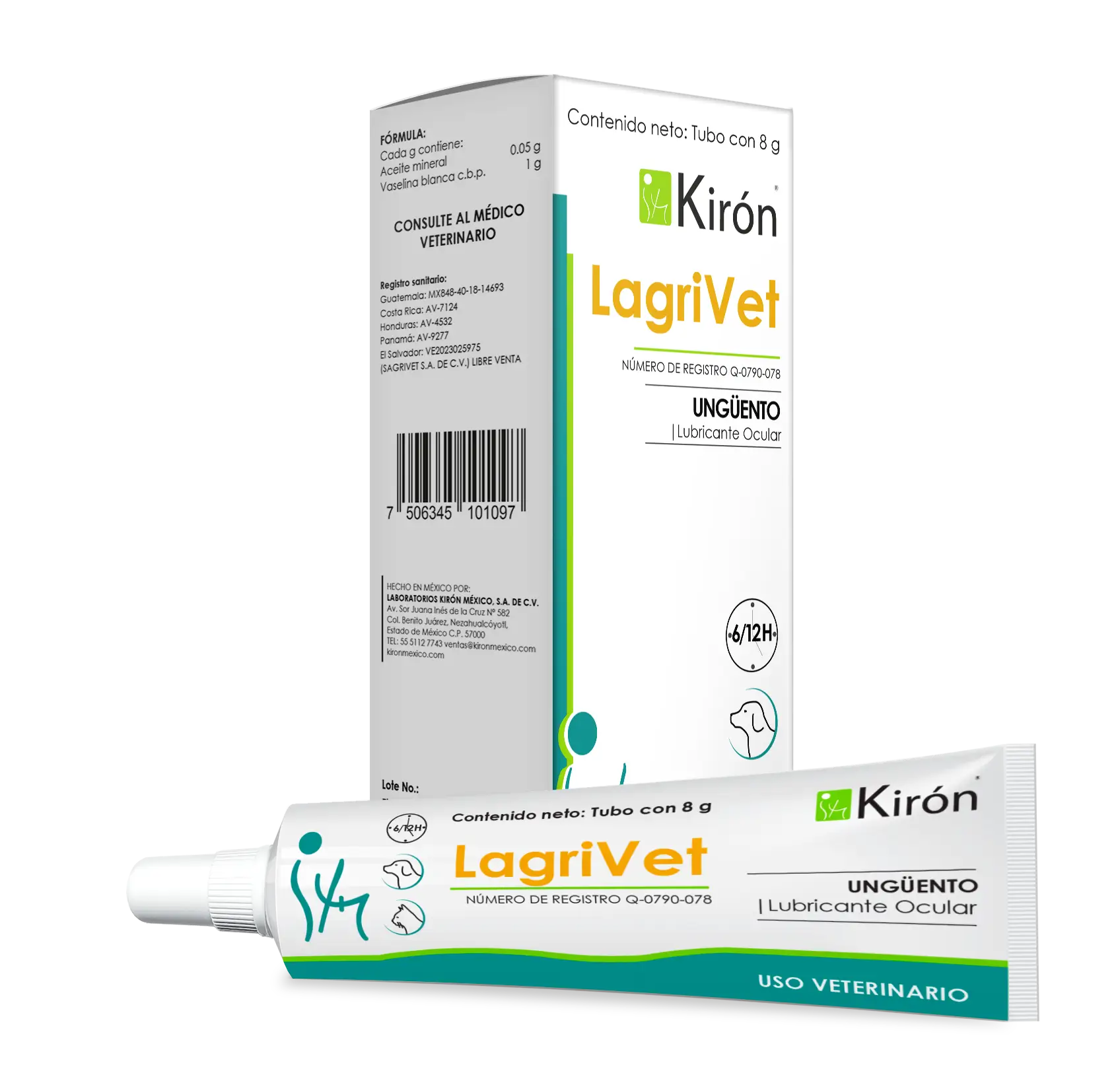 LAGRIVET - LUBRICANTE OCULAR 8G
