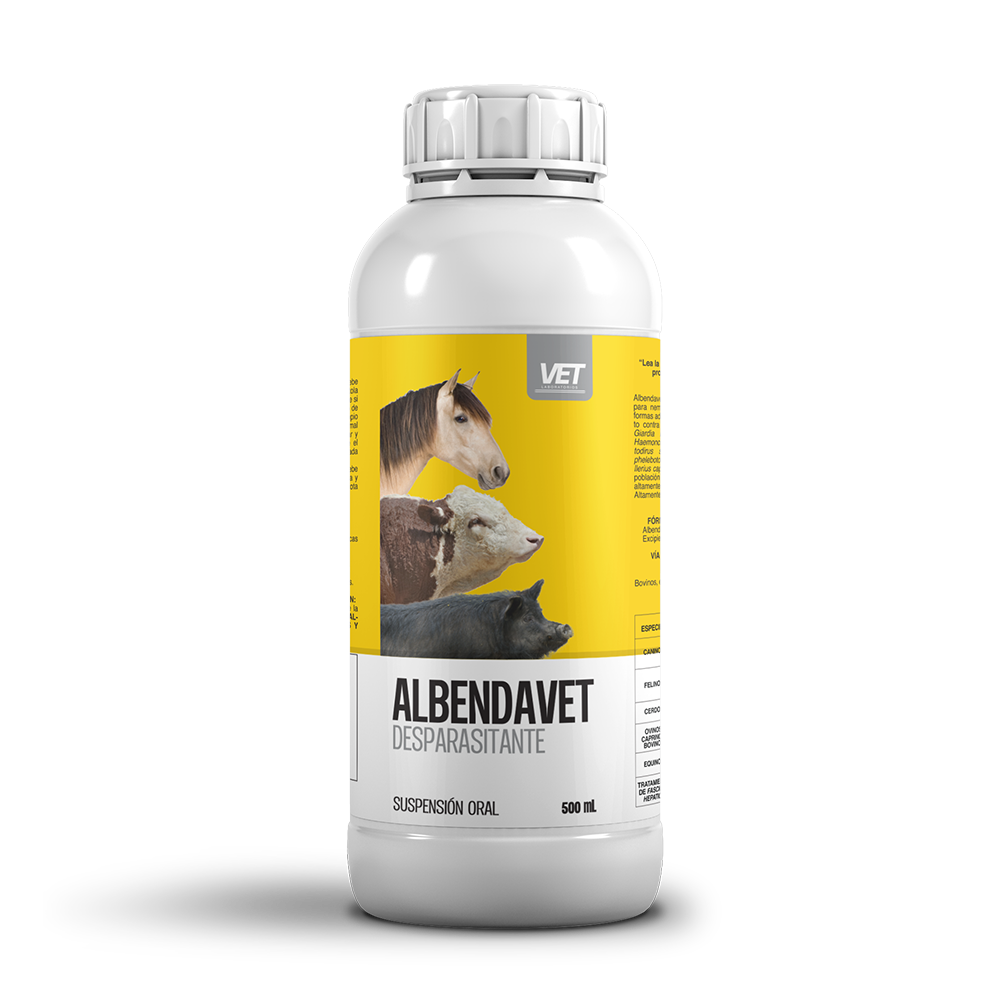 Albendavet Suspensión Oral 500 mL