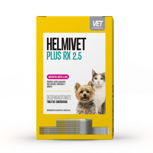 Helmivet Plus Rx 2.5 Blister de 2 Tabs