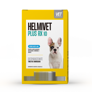 Helmivet Plus Rx 10 Blister de 2 Tabs