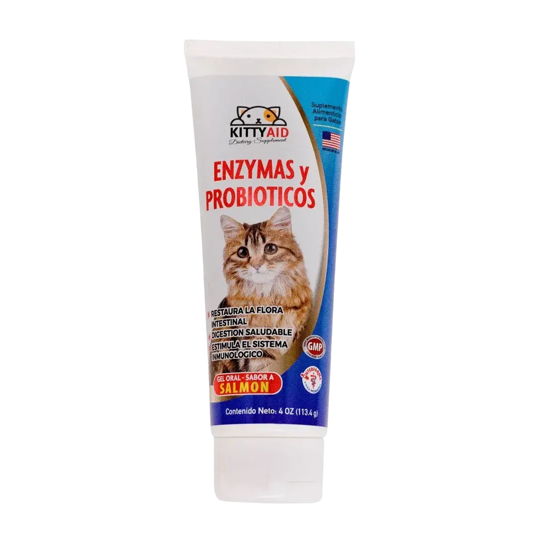 Enzymas & Probióticos Gatos KittyAid - 4 oz
