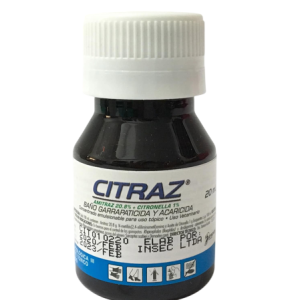 CITRAZ - Control de Garrapatas 20 ml, 100 ml, 500 ml y 1000 ml