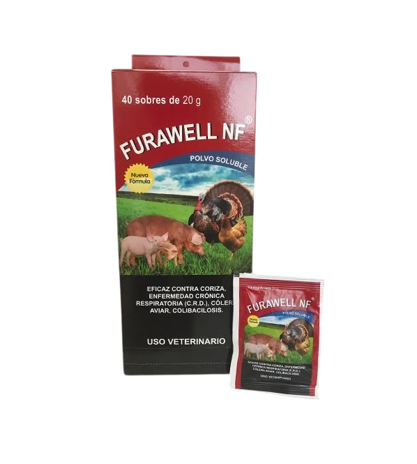 FURAWELL Complejo antibiótico para aves y cerdos