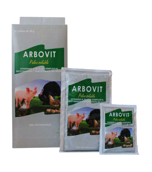 ARBOVIT Vitaminas y minerales para aves y porcinos