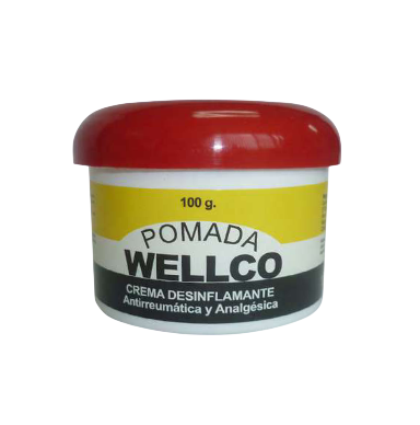 POMADA WELLCO Desinflamante, analgésico, antirreumático 100g