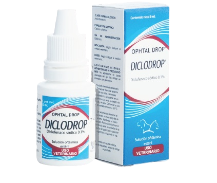 DICLODROP Caninos y Felinos 5 mL