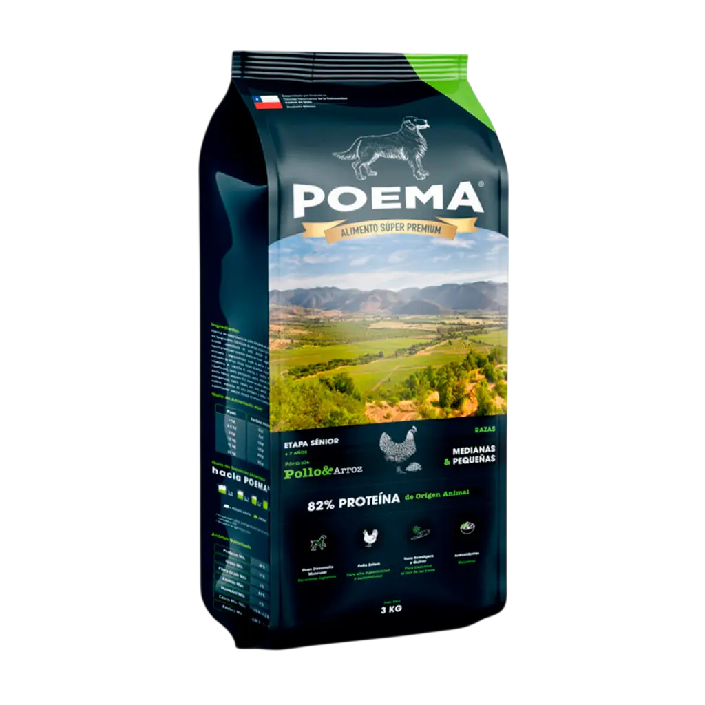POEMA ADULTO POLLO & ARROZ 12 KILOS