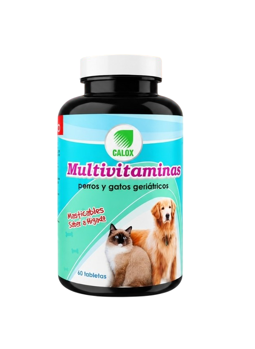 Multivitaminas perros y gatos Geriático - CALOX