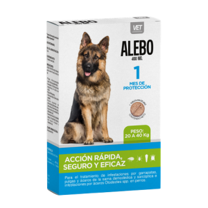 ALEBO 400MG 20 a 40 Kg