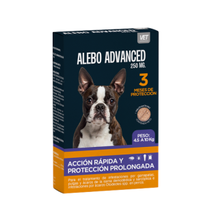 ALEBO ADVANCED 250MG - 4.5 a 10Kg