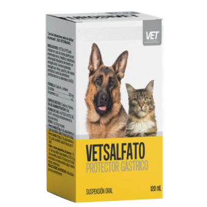 Vetsalfato 120 mL - Protector Gástrico