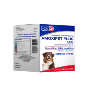 AMOXIPET PLUS 500 - 14 TBL