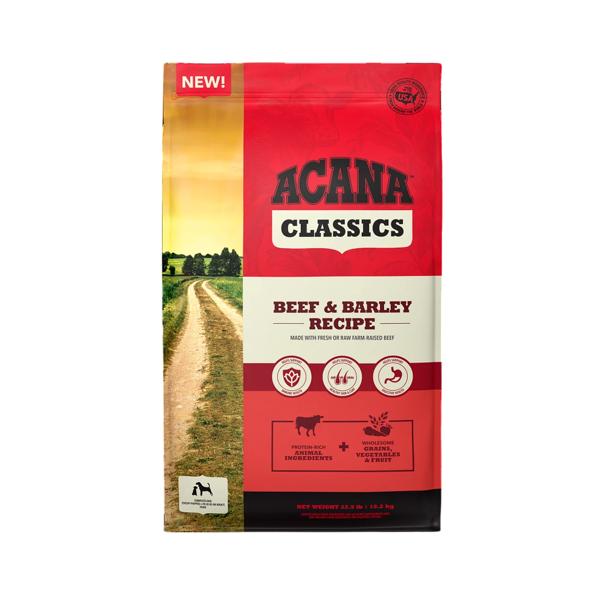 ACANA CLASSICS BEEF & BARLEY 4LBS