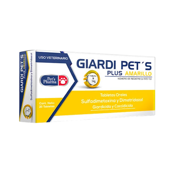 GIARDI PET’S PLUS AMARILLO - 20 TABS