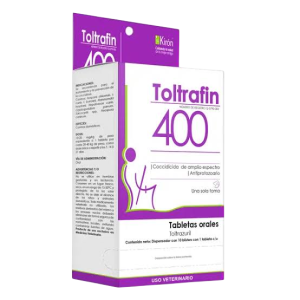 TOLTRAFIN SUSPENSION 400MG