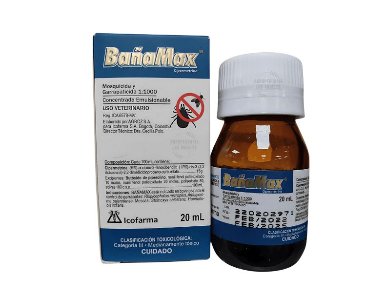 BañaMax Baño insecticida - Frascos de 20, 100, 500 y 1000 mL. - Image 2